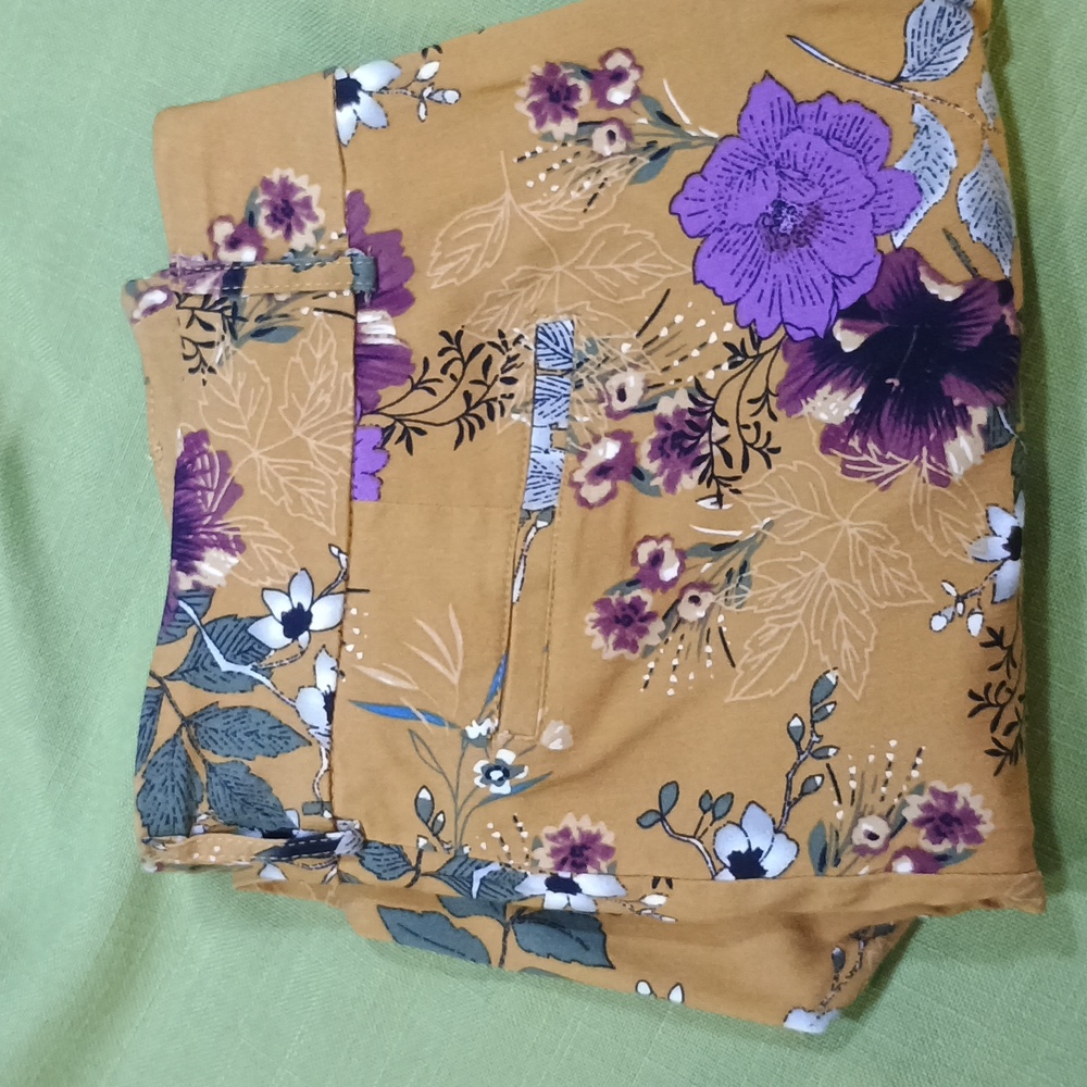 SHARP LADIES SZ LG JULES AND LEOPOLD FLORAL PANT - Picture 8 of 8